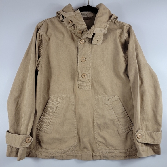 J. Crew Jackets & Blazers - J. Crew Anorak Heritage Silhouette Hooded Jacket in Khaki, NS
